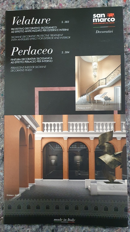 Vzorkovník Velature a Perlaceo
